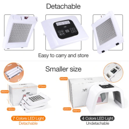 7 Colors PDF Led Light Therapy LED Mask