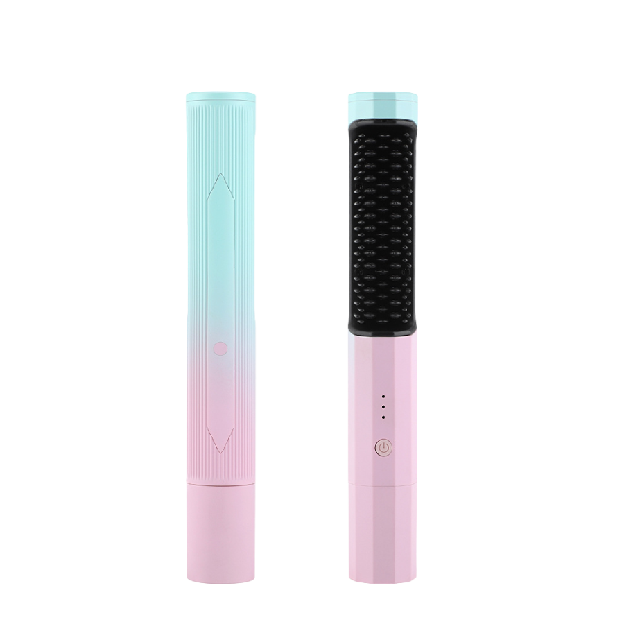 Rechargeable Wireless Hair Straightener and Curler