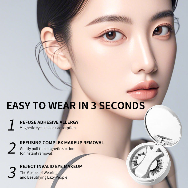 Natural Magnetic False Eyelashes