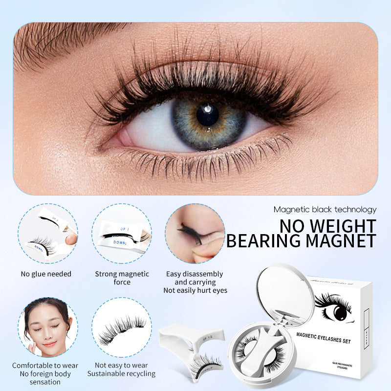 Natural Magnetic False Eyelashes