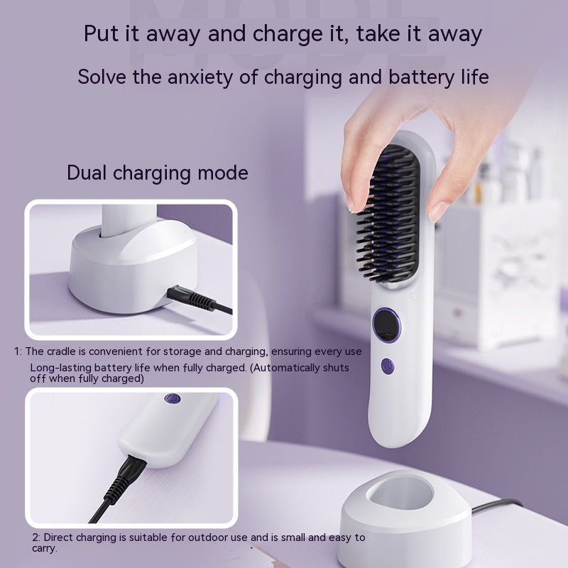 Smart Straightening and Curling Comb