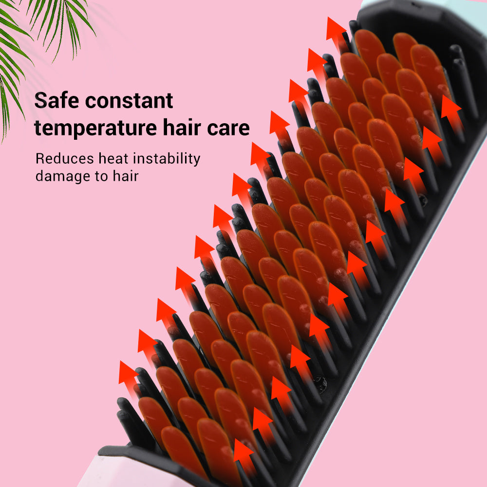 Rechargeable Wireless Hair Straightener and Curler