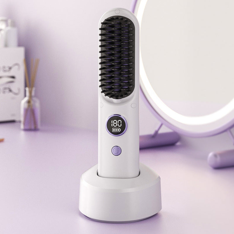 Smart Straightening and Curling Comb