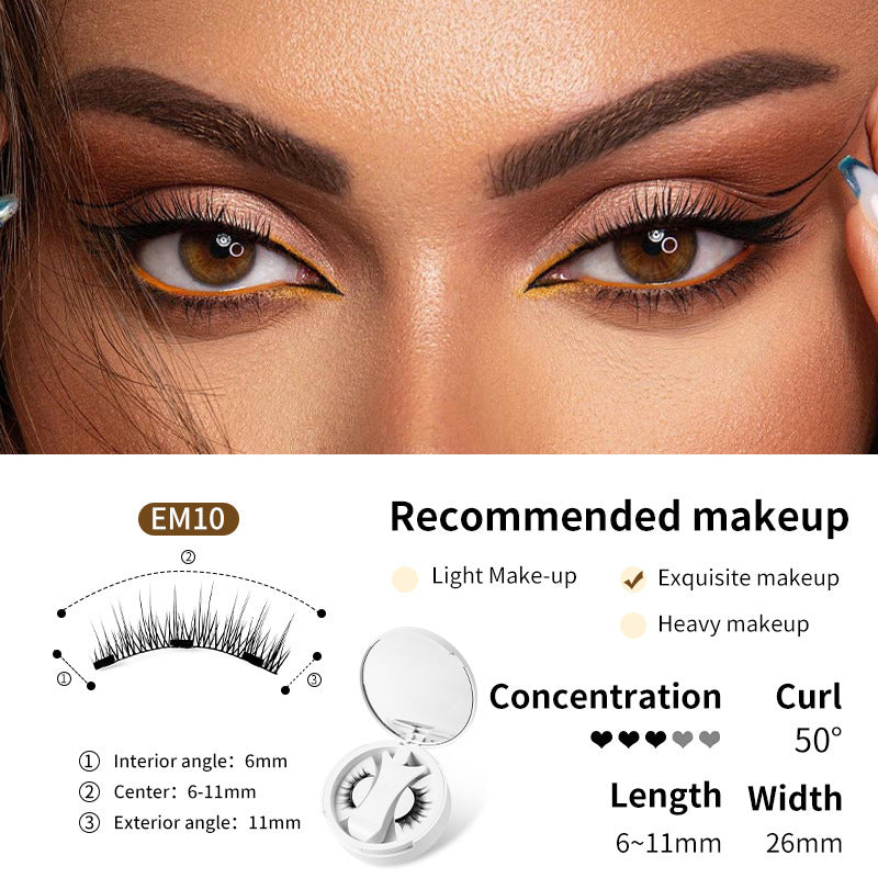 Natural Magnetic False Eyelashes