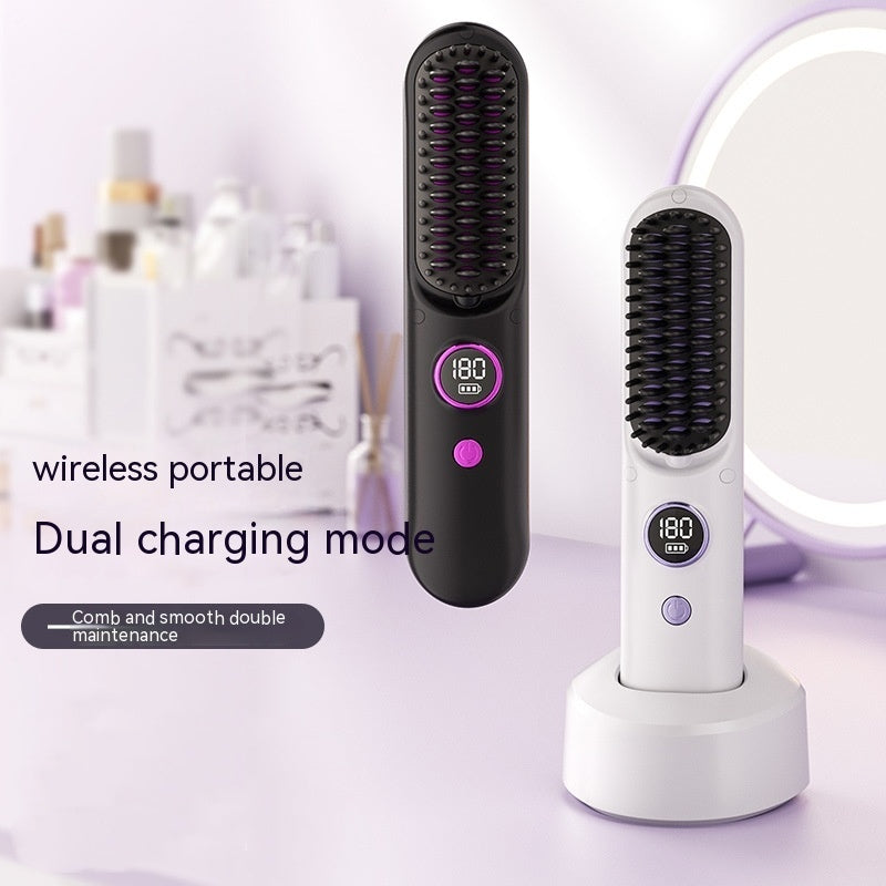 Smart Straightening and Curling Comb