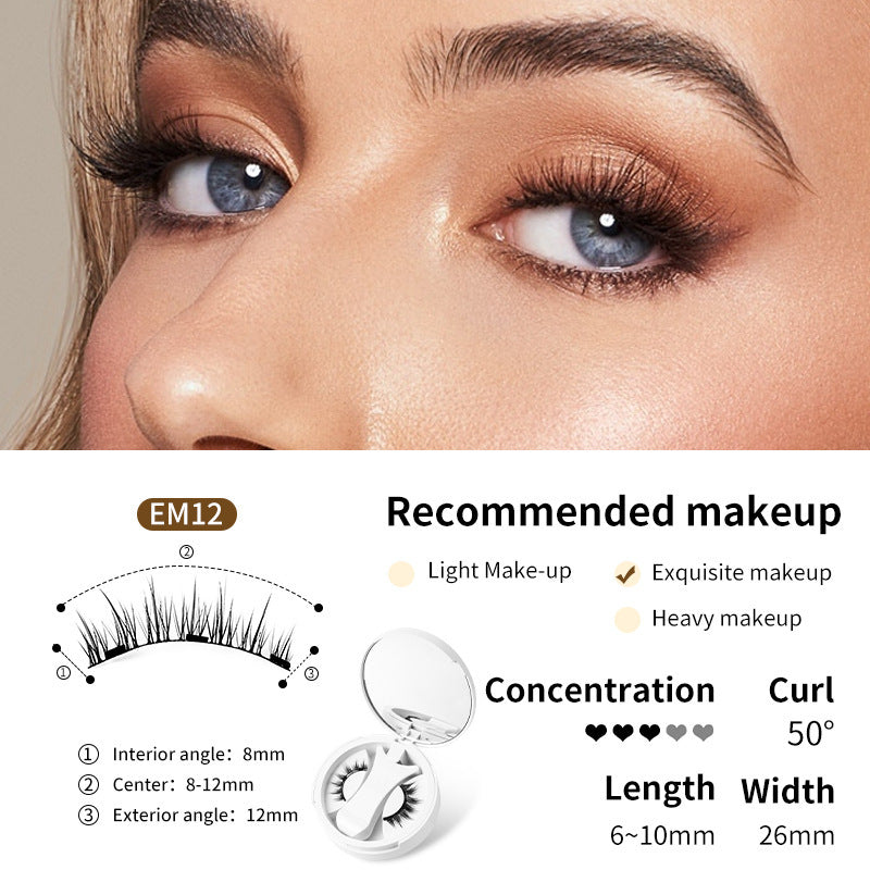 Natural Magnetic False Eyelashes
